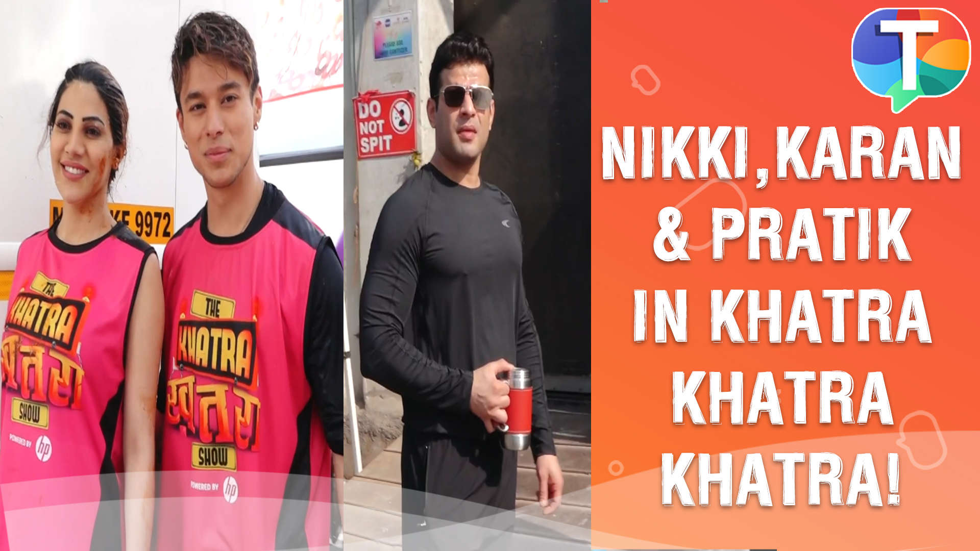 Karan Patel, Nikki Tamboli & Pratk Sehajal have FUN on the set of Khatra  Khatra Khatra!