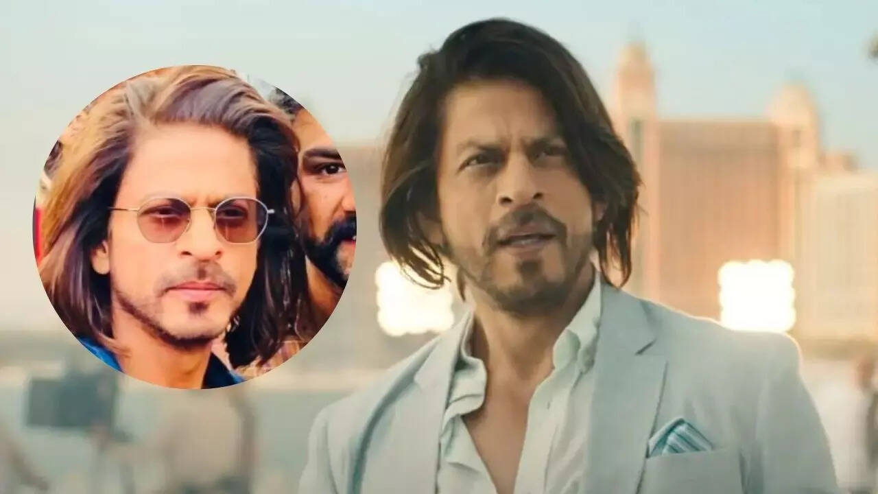 Shah Rukh Khan rocks medium-long hair in UNSEEN photos from Pathaan shoot, netizens brutally troll his new look Shah Rukh Khan rocks medium-long hair in UNSEEN photos from Pathaan shoot, netizens brutally troll his new look