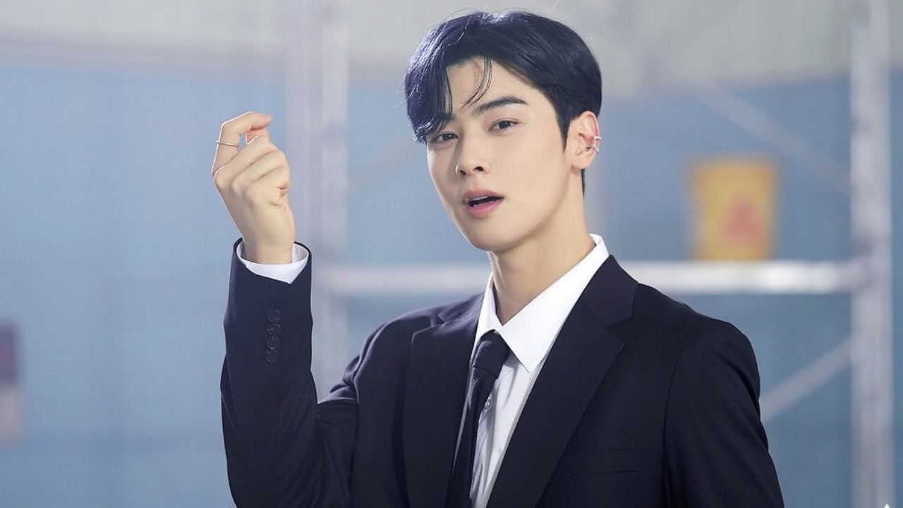 Astro's Cha Eun-Woo Suits Up for Chaumet Pop-Up Opening in Seoul – WWD