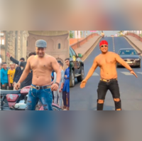 Salman Khan's doppelganger causes traffic jam while making reels