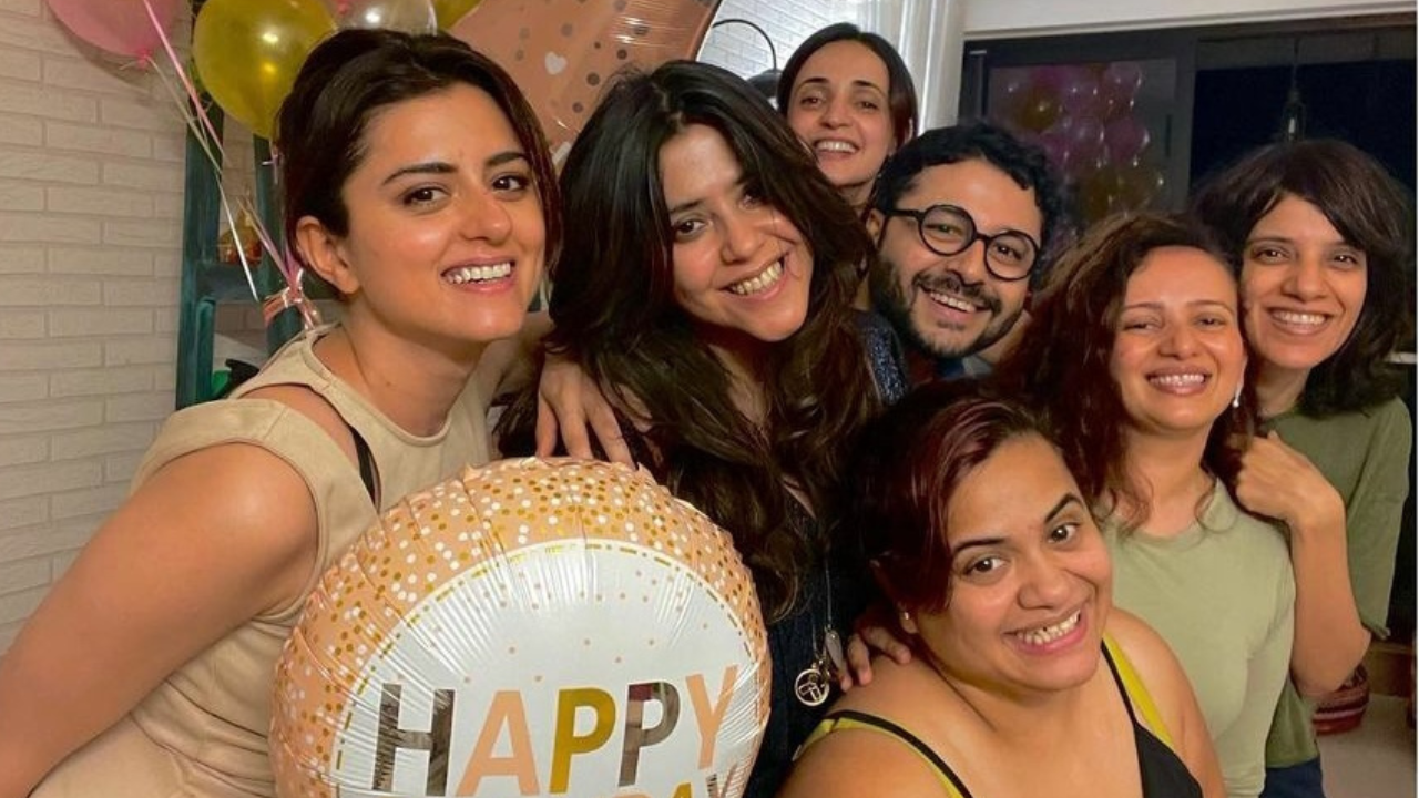 Ekta Kapoor turns 47: TV queen bombarded with surprise birthday party at  home, says 'I'm in shock'