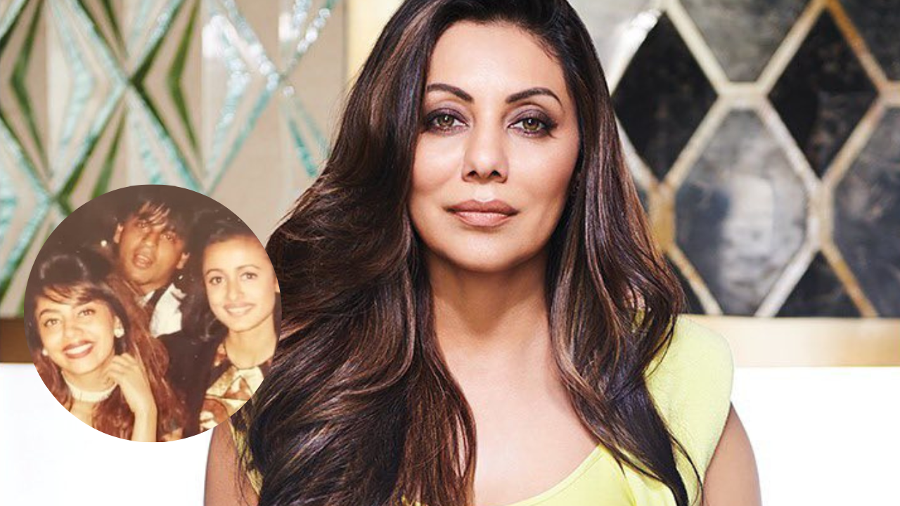 A Young Gauri Khan Looks Like A Breath Of Fresh Air In Rare Photo With Srk Namrata Shirodkar 