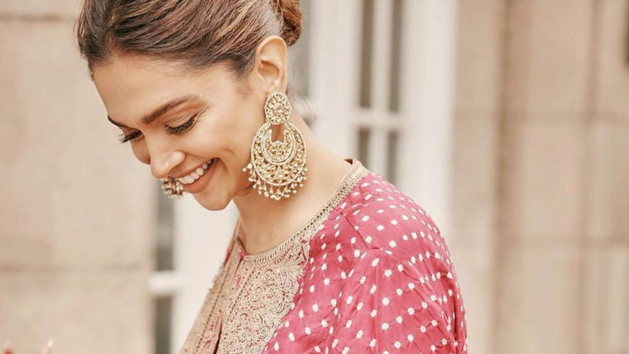 deepika padukone long earrings