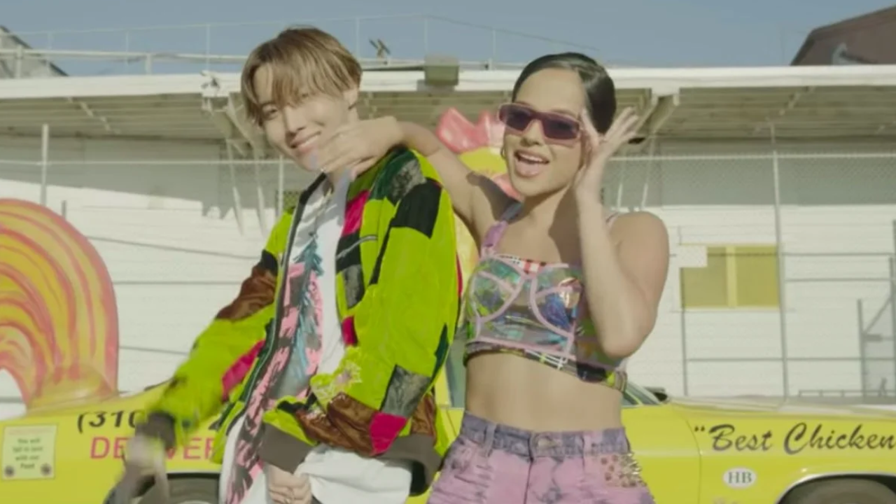 J-Hope x Becky G at Lollapalooza? A recent post featuring Chicken Noodle  Soup has fans excited for a collab