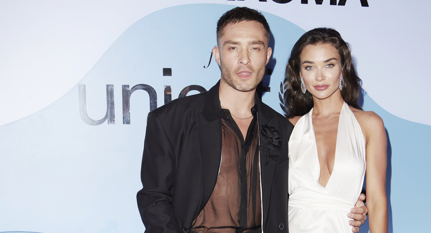 Ed Westwick takes a stroll with beau and 'cool girl' Amy Jackson late ...