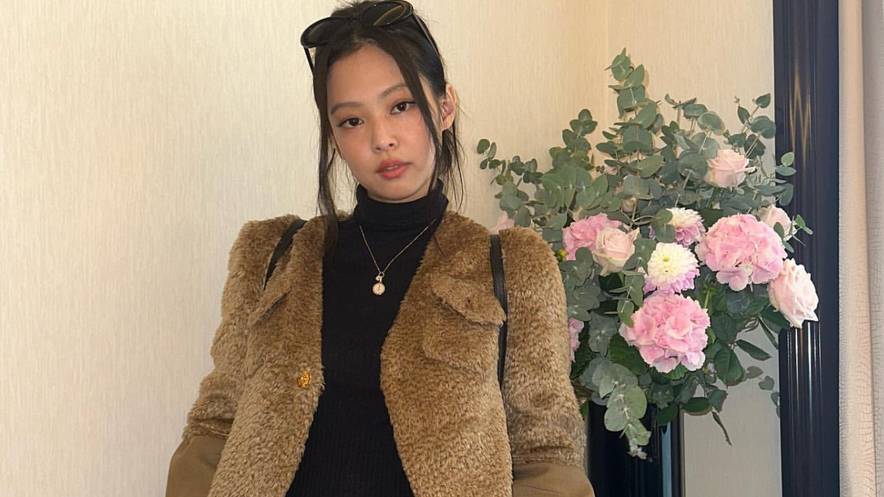 Blackpink's Jennie breaks out her fall fashion with stylish brown fur ...