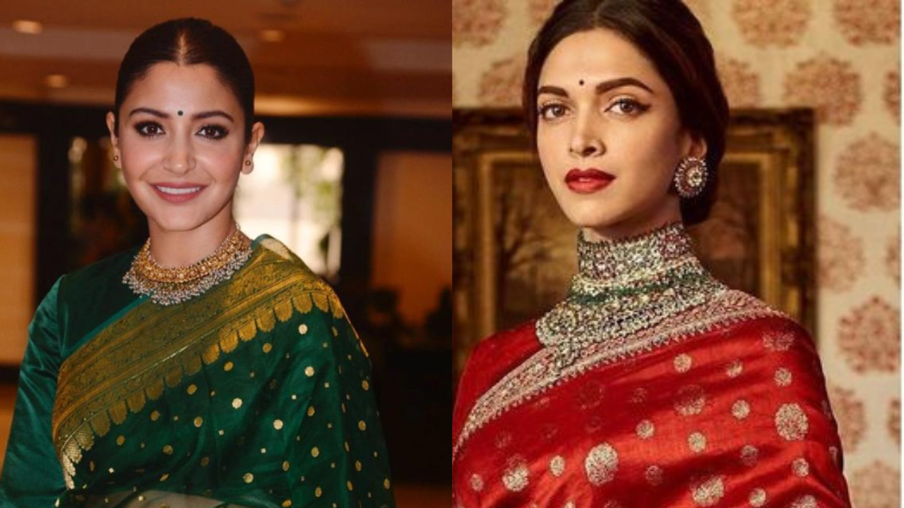 Deepika Padukone To Anushka Sharma: Celeb Inspired Desi Looks For Karva Chauth 2022