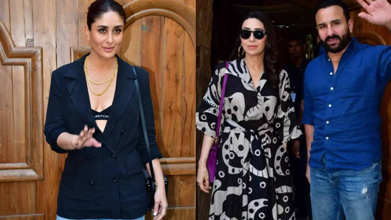 Kareena Kapoor Arrives For BFF Malaika Arora's Birthday Bash; Saif Ali ...