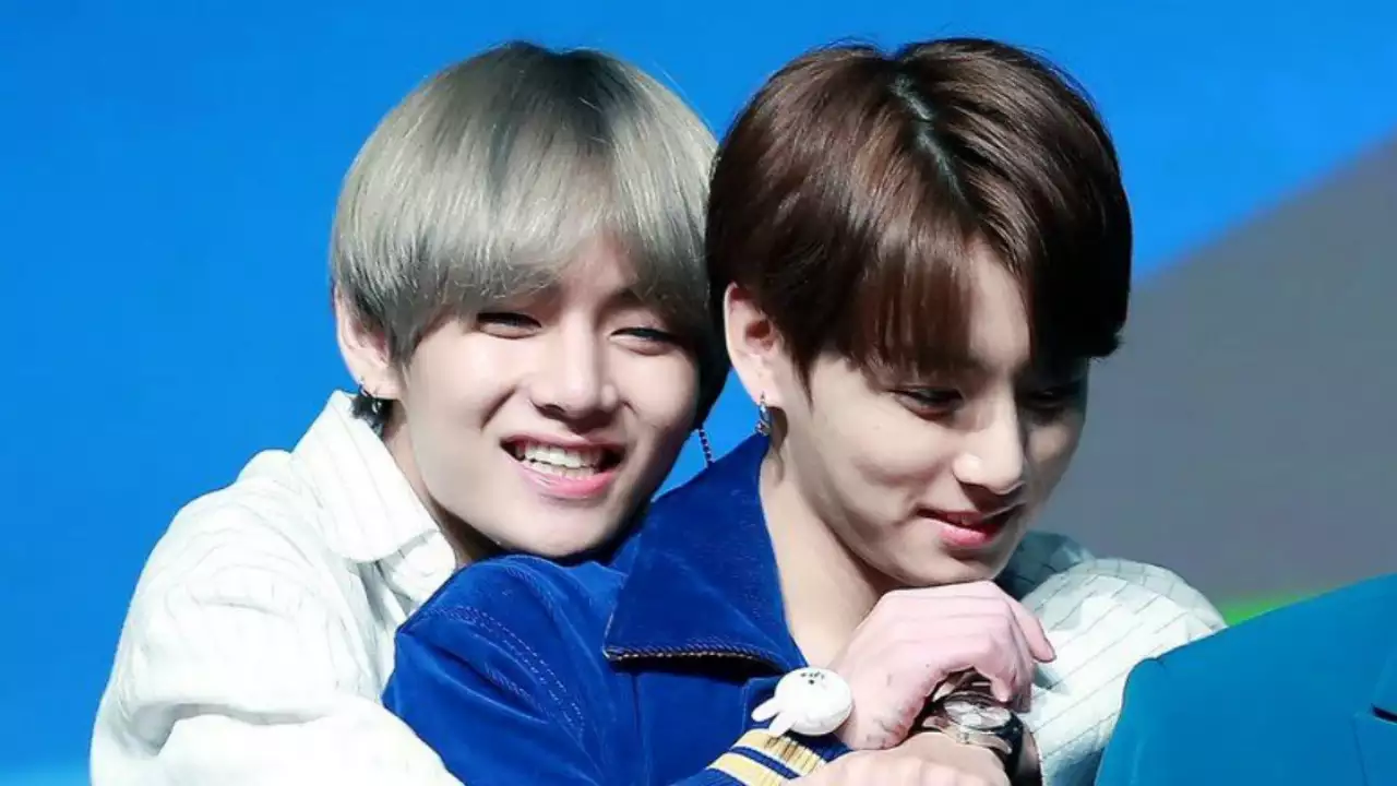 BTS V and Jυngkook