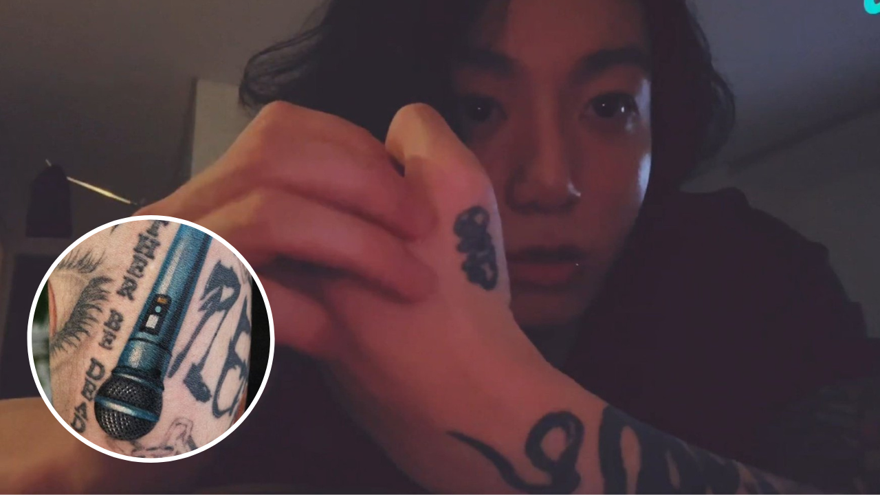 BTS' Jungkook finally does a tattoo tour of his body, here's a breakdown of  all his ink