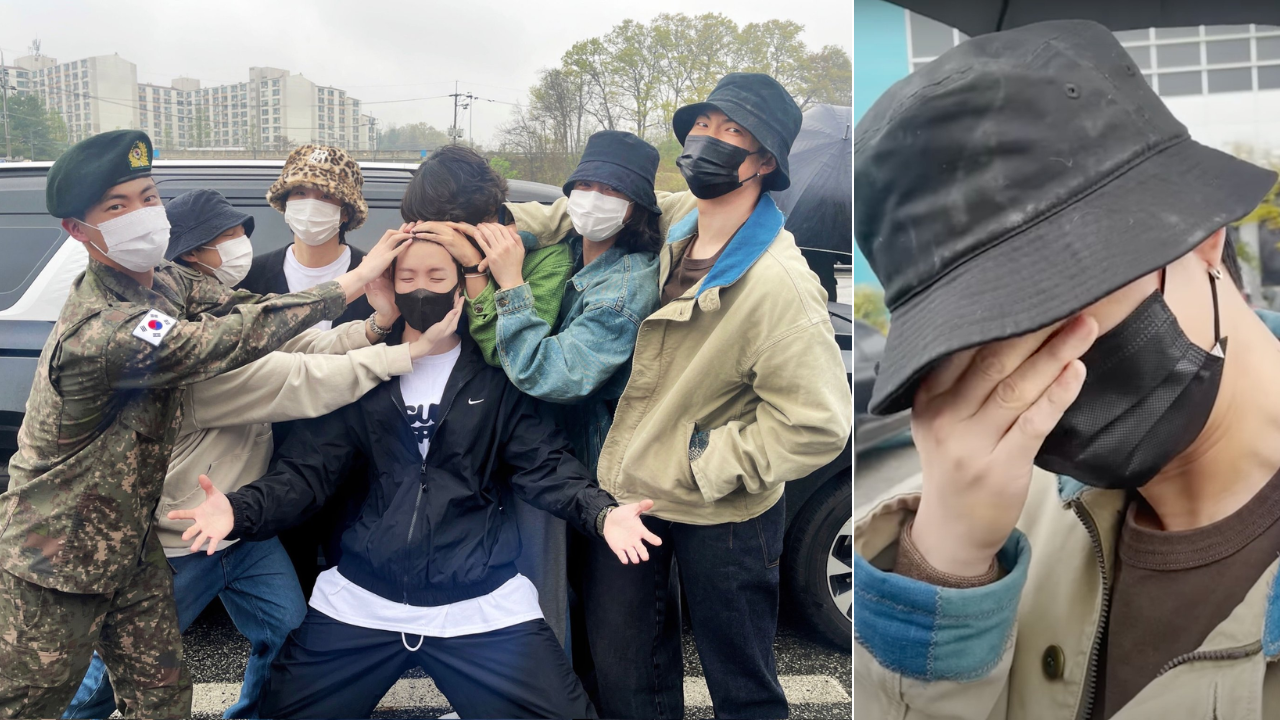 BTS sends off J-Hope to military