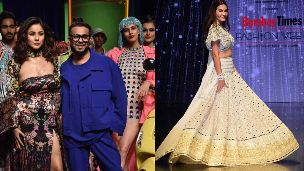 Bombay Fashion Week: Shehnaaz Gill, Shamita Shetty And Others Walk In Style On The Runway