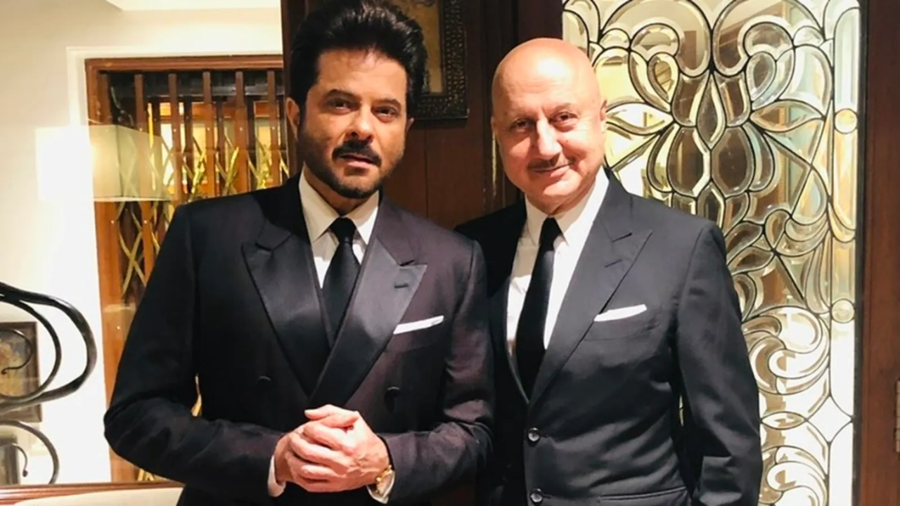 Anil Kapoor and Anupam Kher's friendly banter on social media