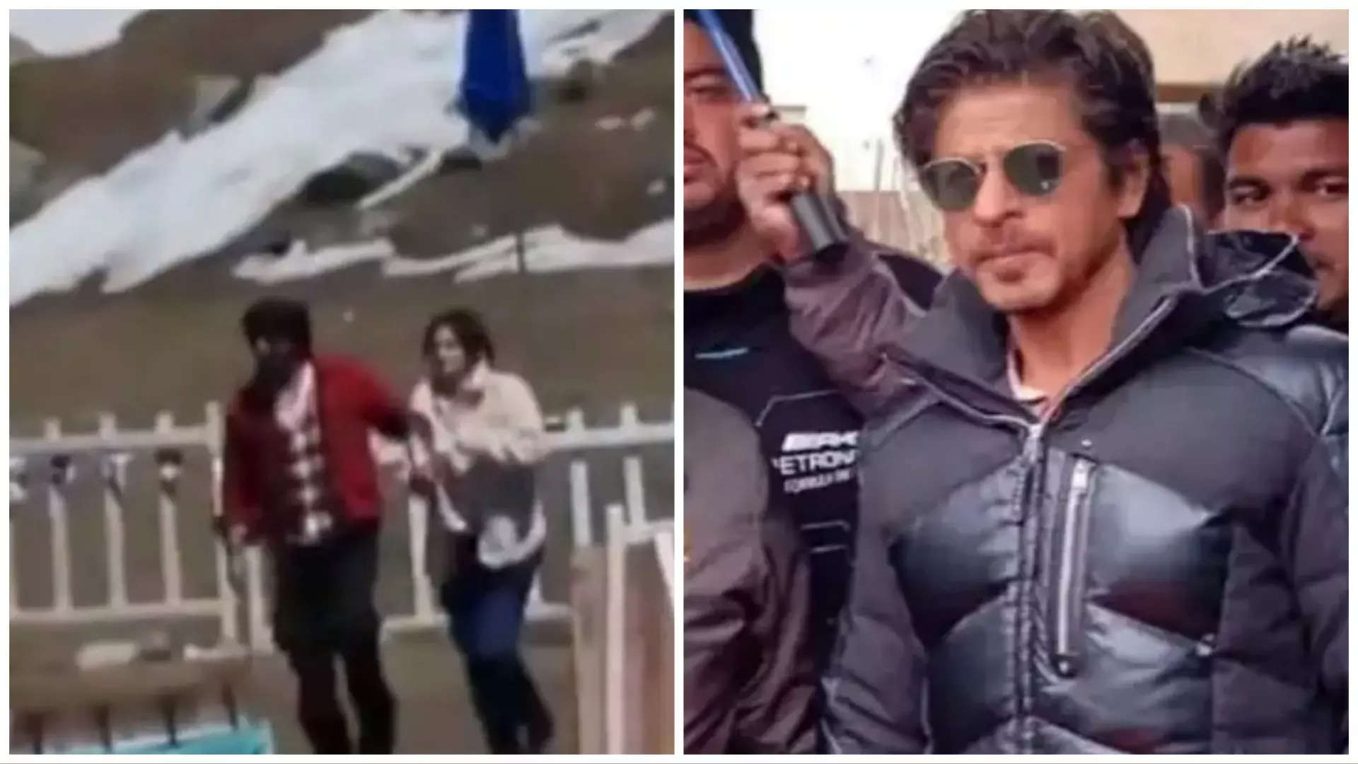 Video Leak From Shah Rukh Khan And Taapsee Pannus Dunki Shooting Set शाहरुख खान तापसी पन्नू की 