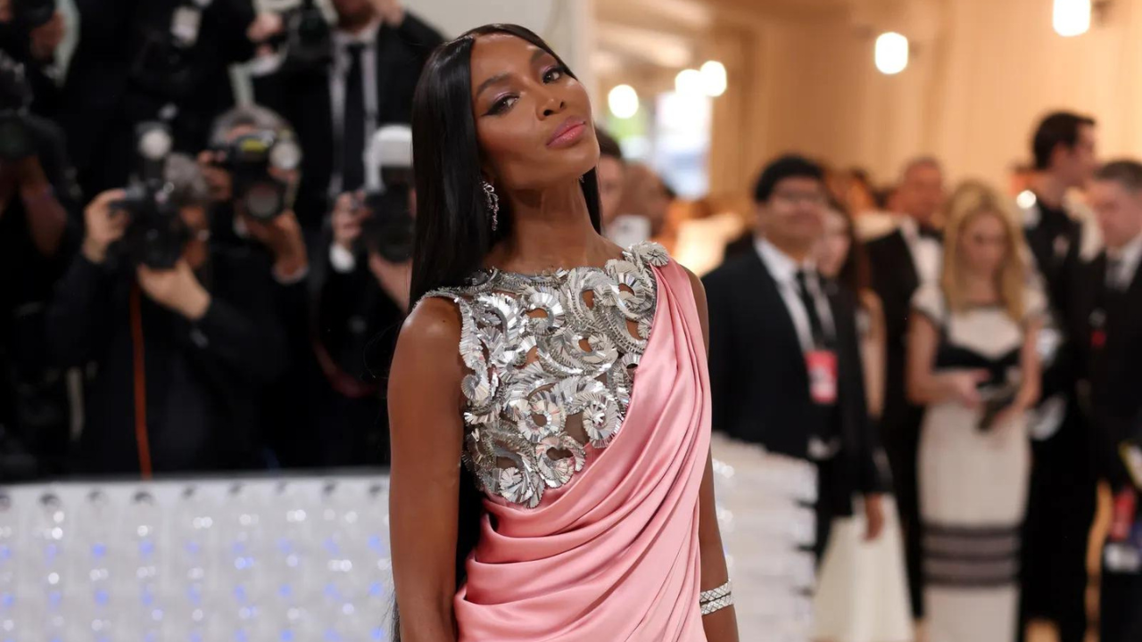 Supermodel Naomi Campbell Takes Saree To Met Gala 2023. Wears Rare