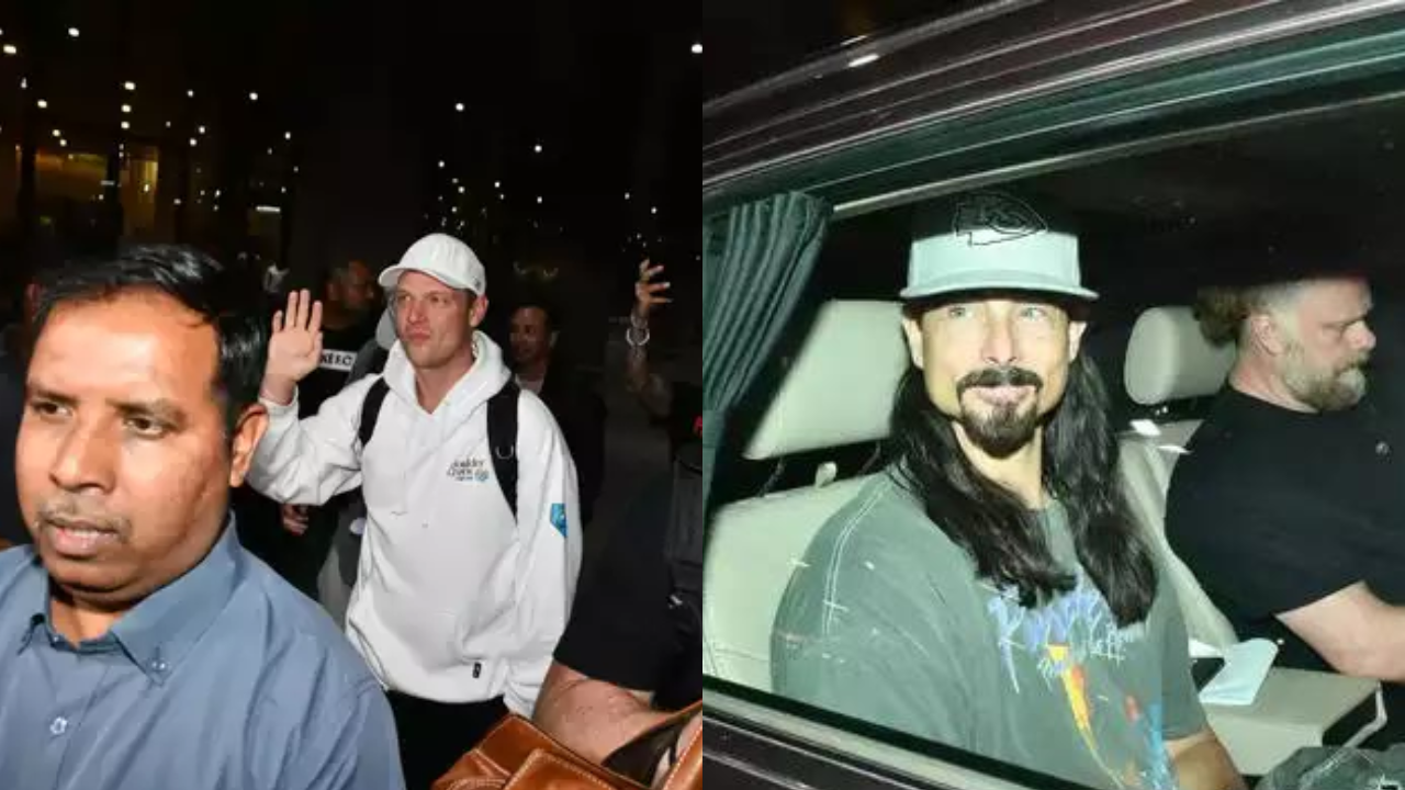 Backstreet Boys land in India