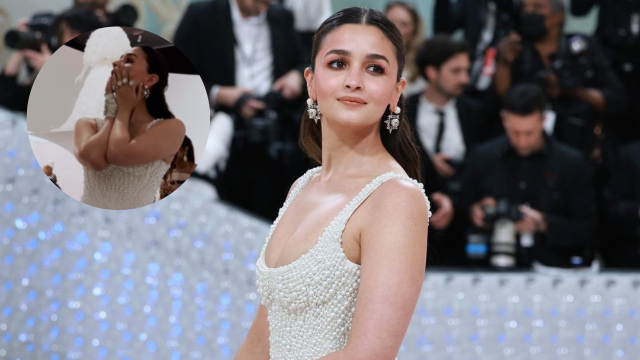 Alia's reaction to Karl Lagerfeld's exhibition goes viral __