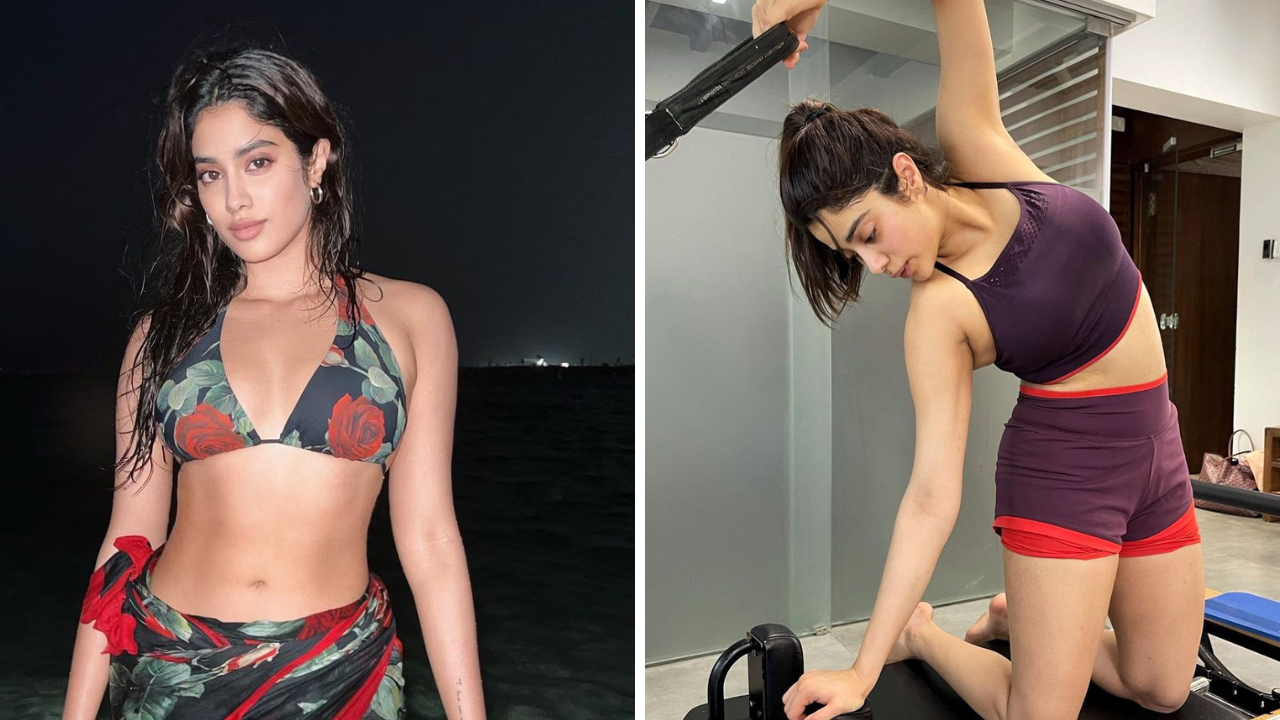 Janhvi Kapoor's Fitness Routine For Toned And Slim Body