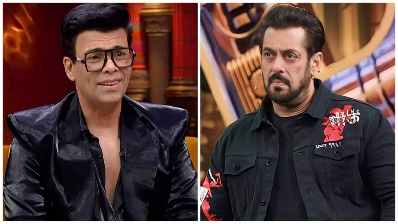 Karan Johar and Salman Khan