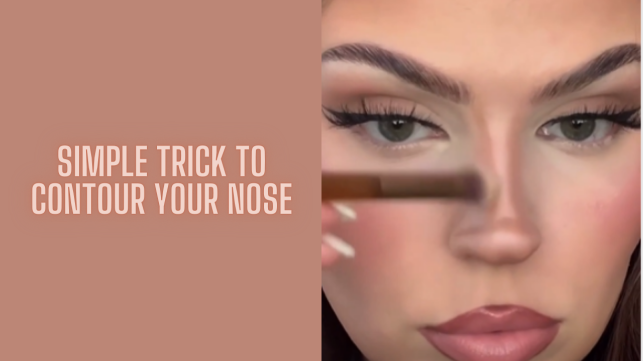 An Extremely Simple Hack To Contour Your Nose Using Three Ingredients