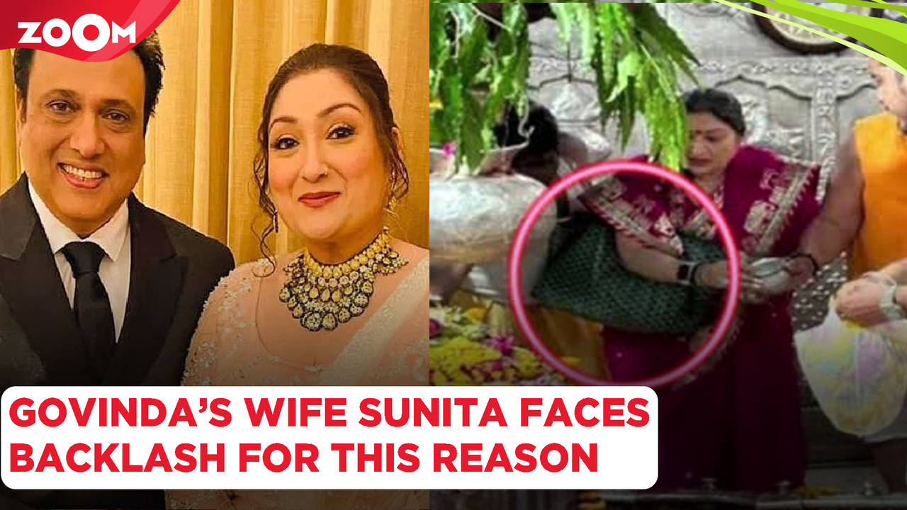 Govinda's wife Sunita Ahuja faces BACKLASH over her THIS gesture at ...