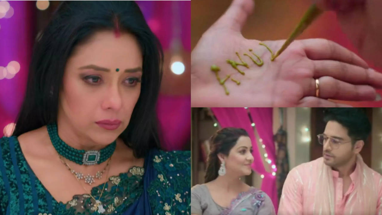 Anupamaa 24th May 2023 Episode spoiler alert Anuj applies henna on