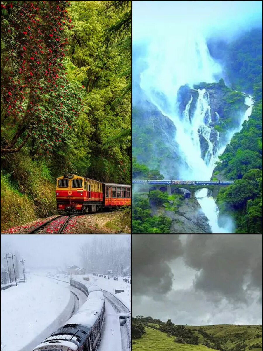 7 Most Scenic Train Journeys In India