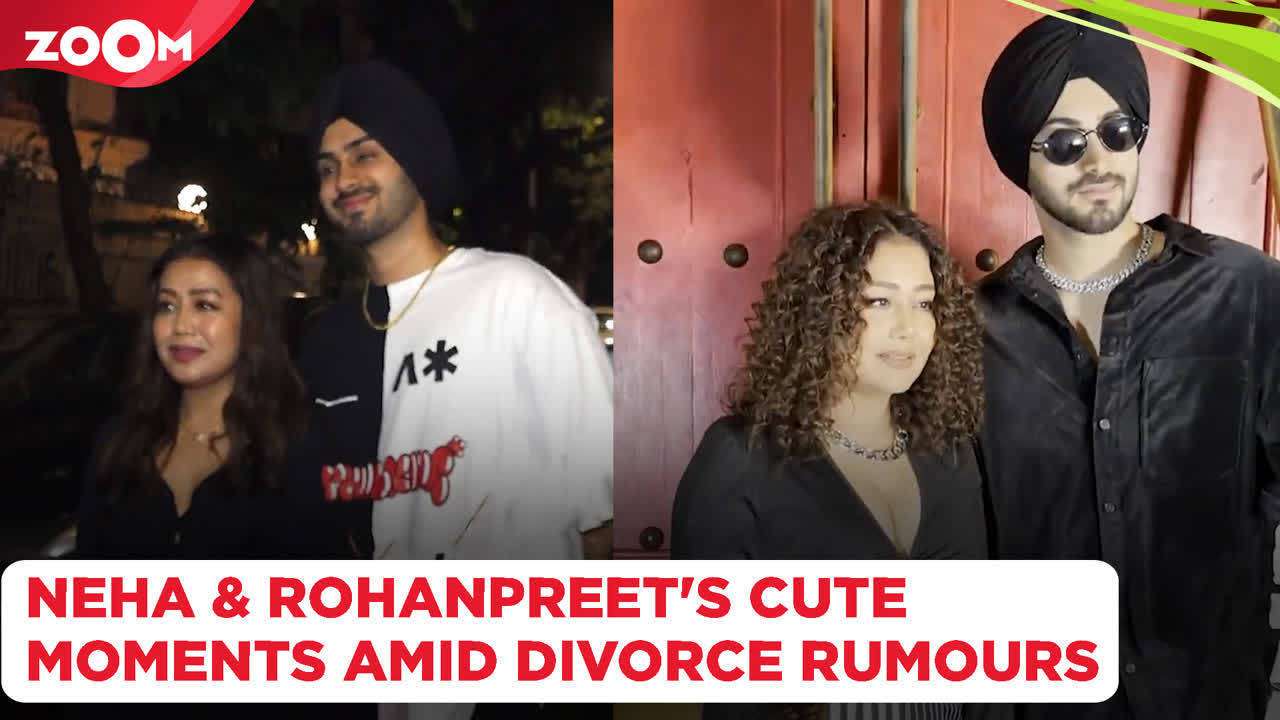 Neha Kakkar And Rohanpreet Singhs Adorable Moments Amid Divorce Rumours Bollywood News News