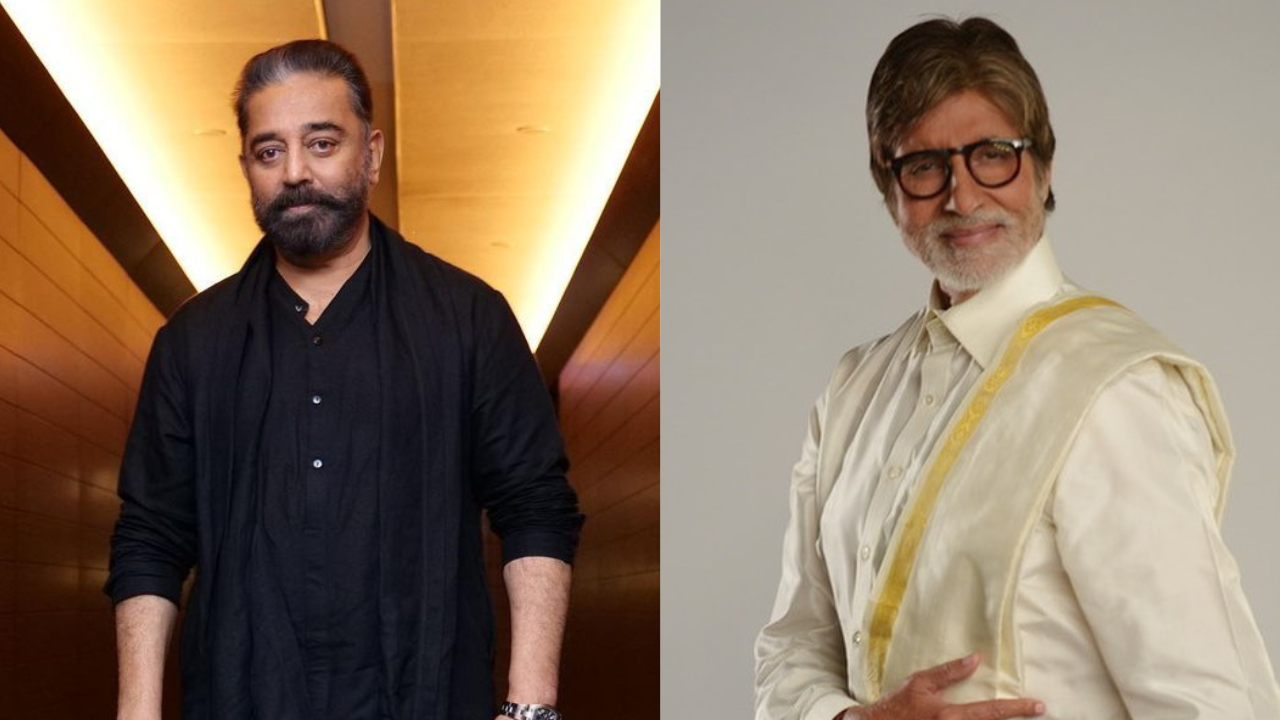 Kamal Haasan Thanks Amitabh Bachchan For Welcoming Him On Project K ...