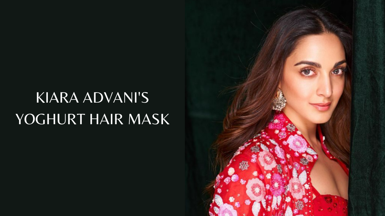 Kiara Advani Applies A Yoghurt Hair Mask For Dandruff And Itchy Scalp