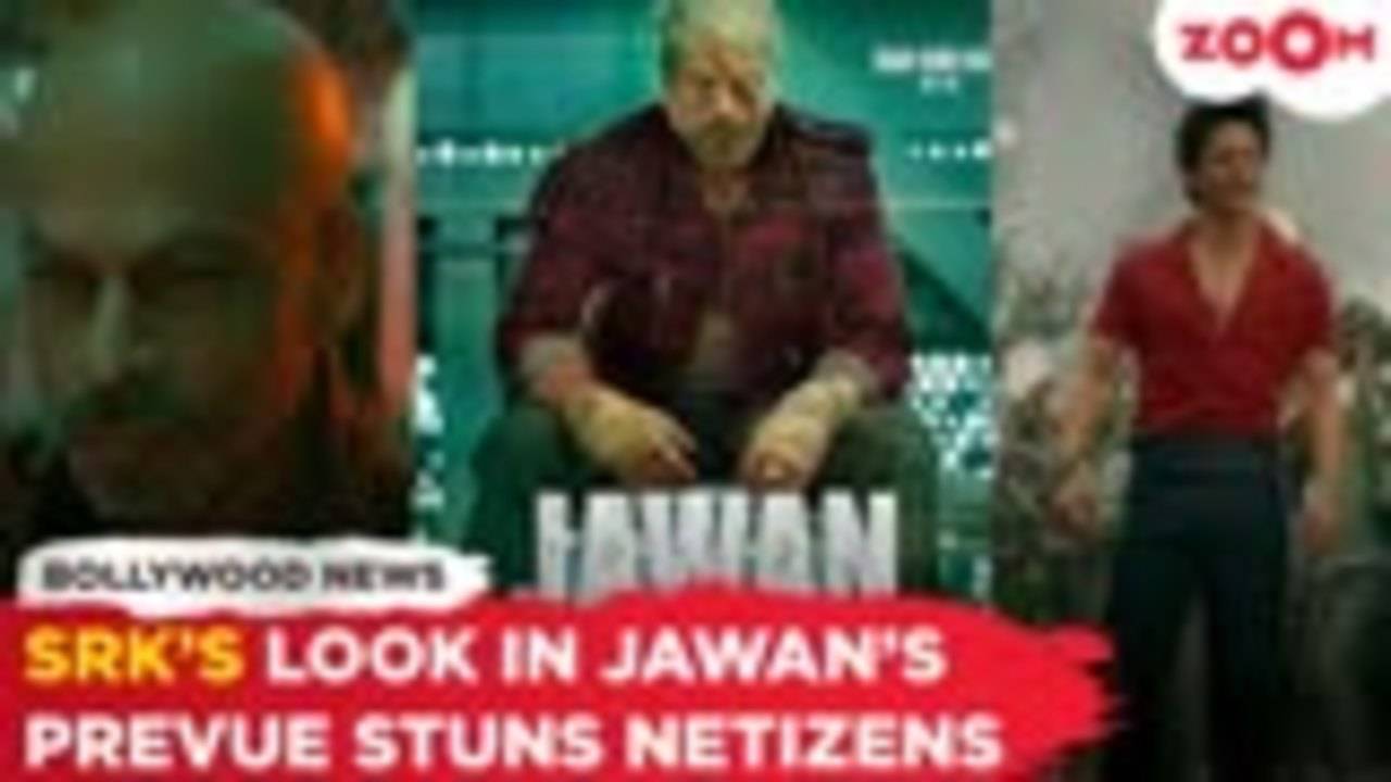 Jawan Prevue Shah Rukh Khans Intense Look Impresses Fans Netizens