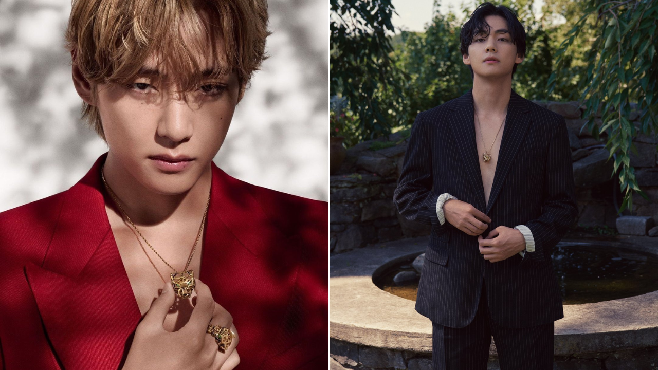 Femina - The newest Cartier ambassador and face for the Panthère de Cartier  campaign is BTS member V (Kim Taehyung). For his creative spirit and  magnetic gaze, which is compared to the