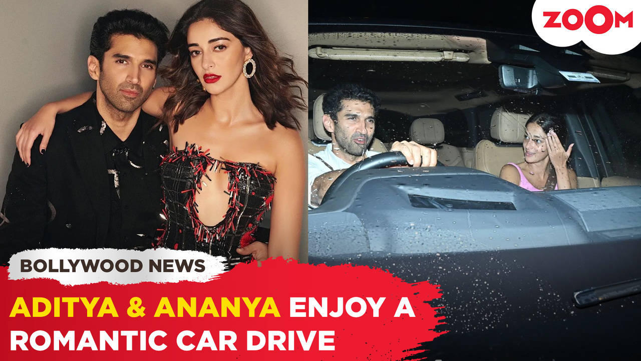 Ananya Panday Goes For A Romantic Drive With Aditya Roy Kapur ...