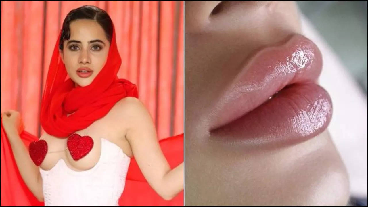 Urfi Javed Lips