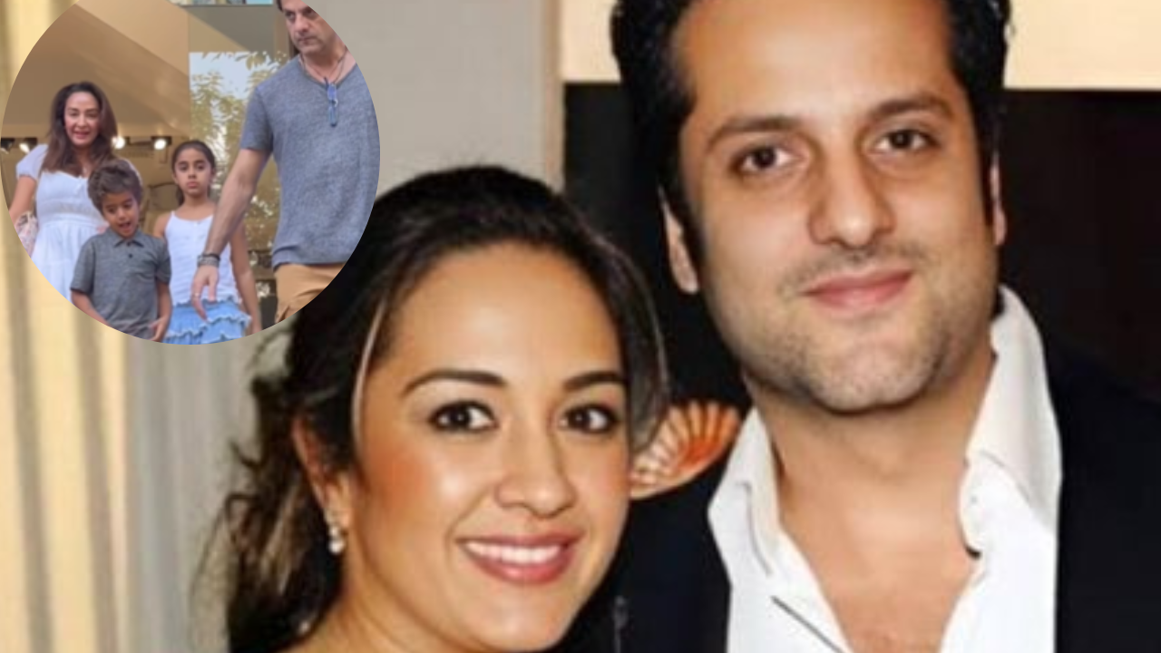 Fardeen Khan, Natasha Step Out With Kids Amid Divorce Rumours. WATCH