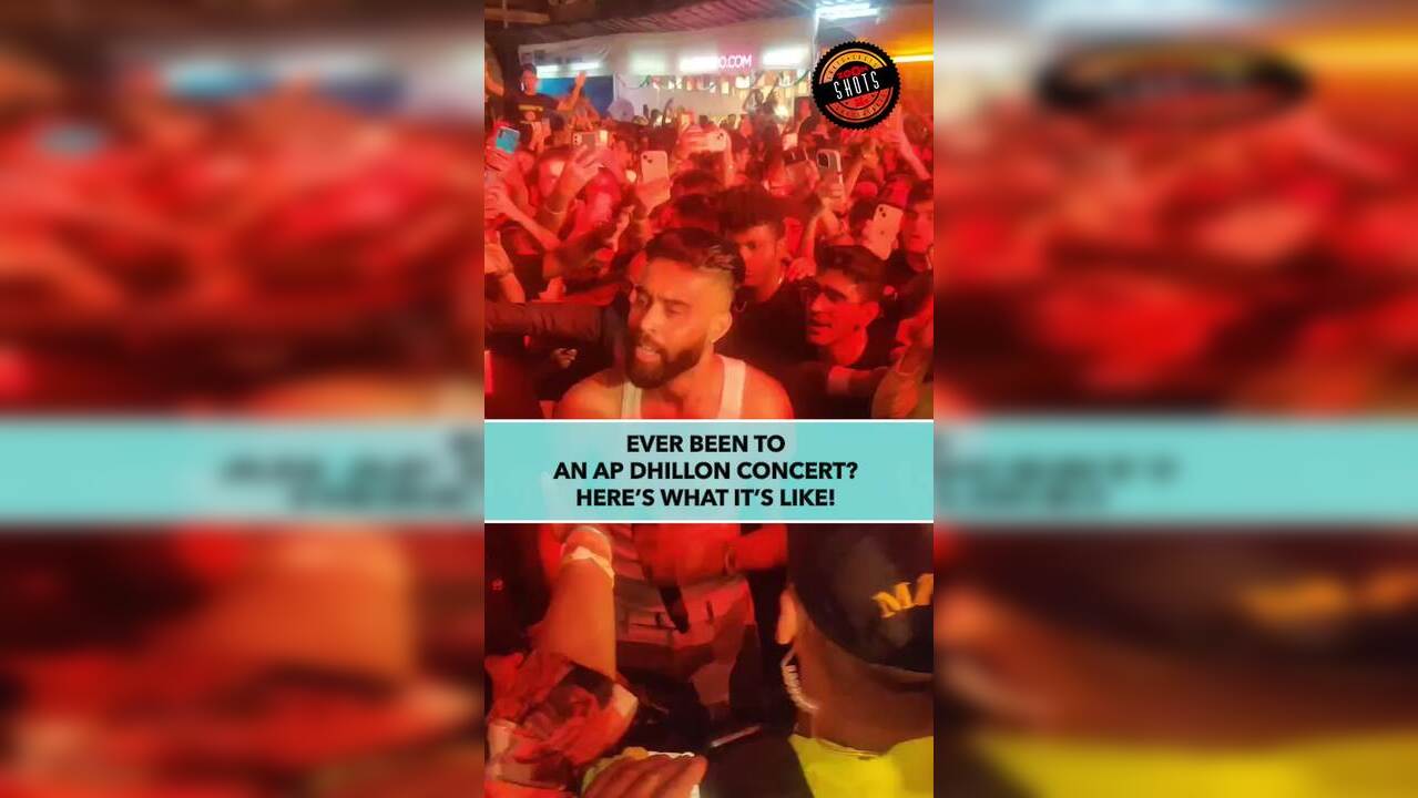 Fans go crazy at AP Dhillon's concert shorts zoom bollywood apdhillon