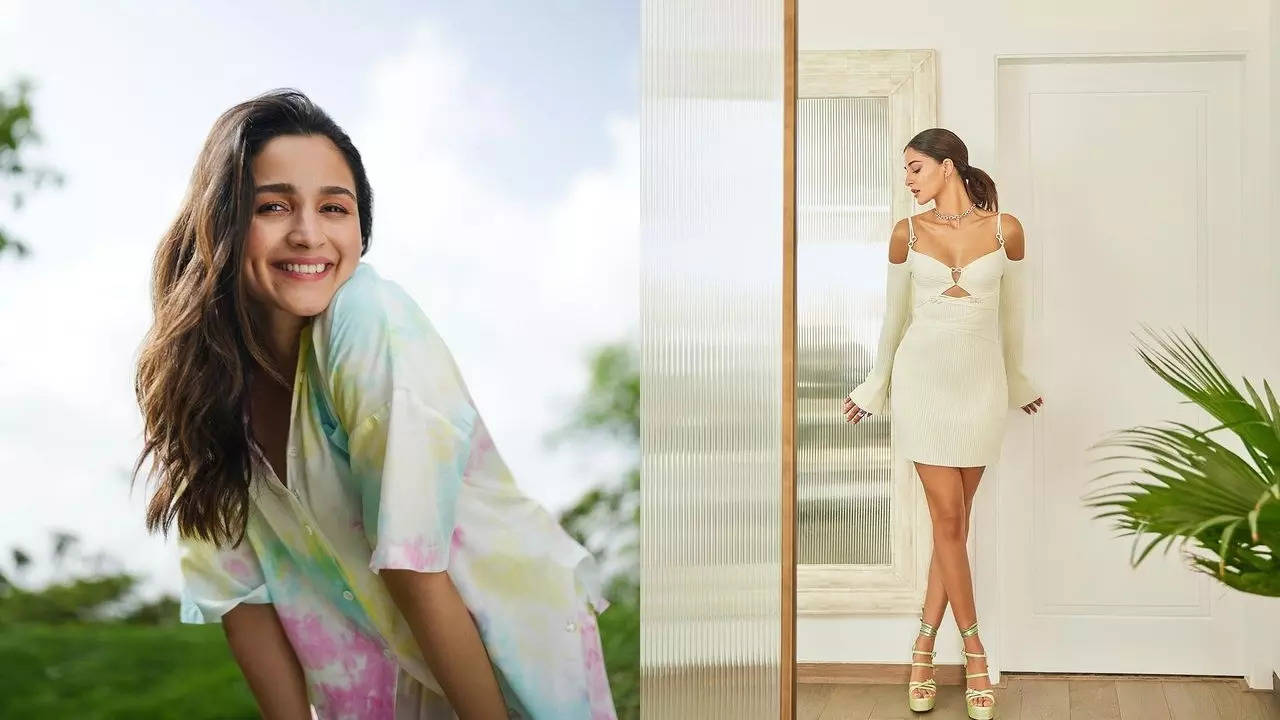 Alia Bhatt: Best Dressed Celebs Of The Week: Ananya Panday's Chic Fits ...