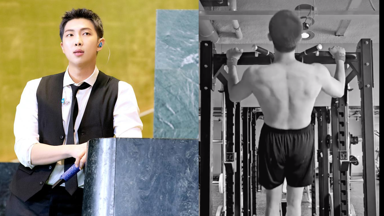 BTS' RM Working Out SHIRTLESS Is The Monday Motivation You Need To Hit ...