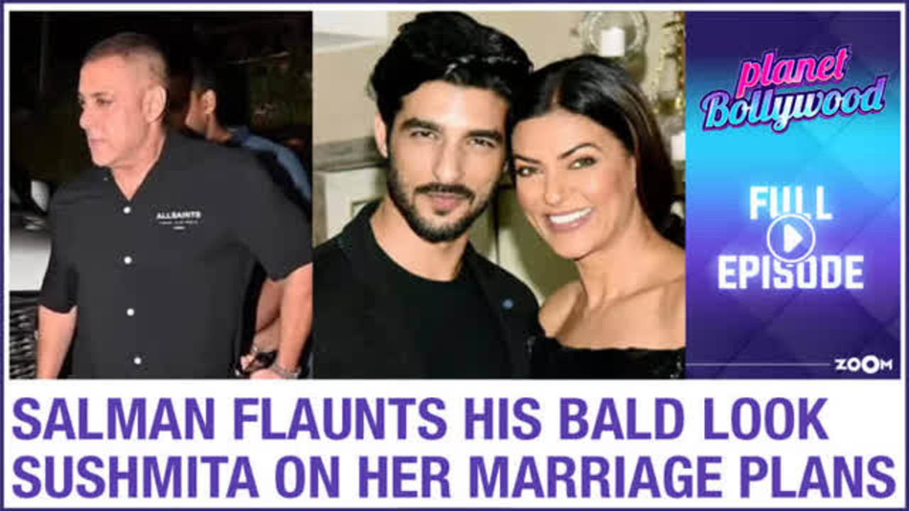 Salman Khan Flaunts His Bald Look At An Event Sushmita Sen Breaks Silence On Her Marriage 
