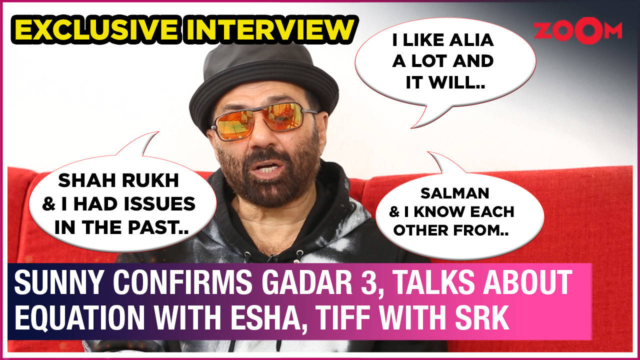 Sunny Deol on Gadar 2, tiff with Shah Rukh Khan, bungalow auction, Alia ...