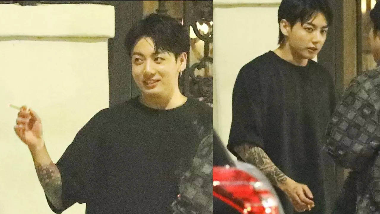 BTS' Jungkook's Smoking Pics Goes Viral (Image credits: Twitter)