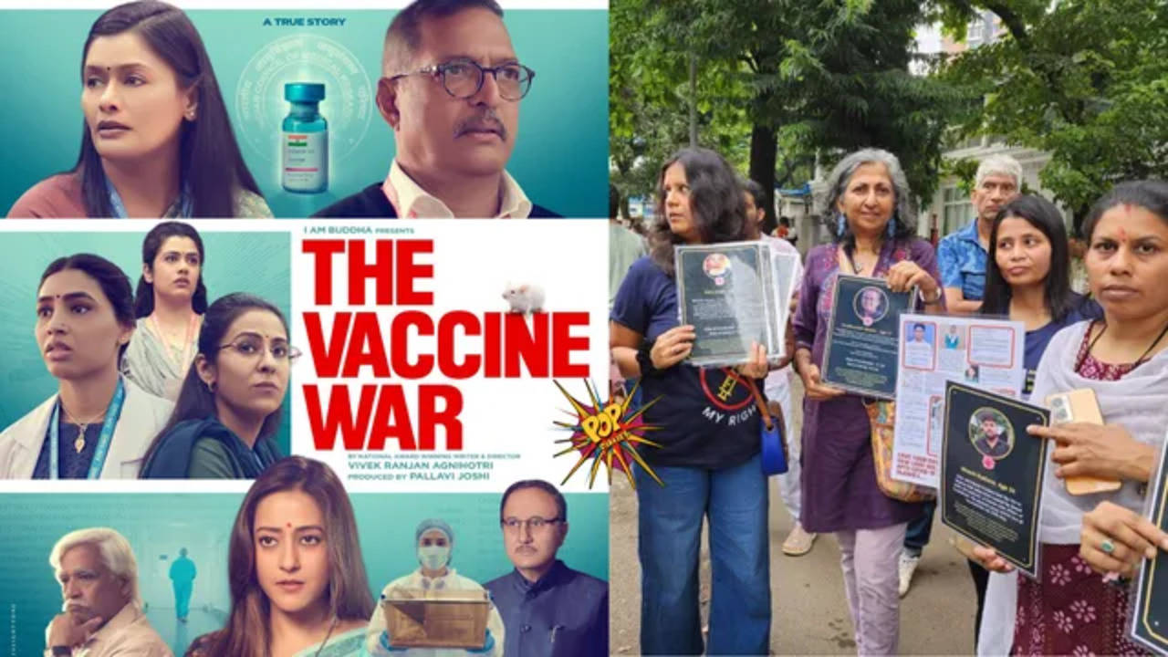 Vivek Agnihotri Shares Shocking Video Of Protests Against The Vaccine War.