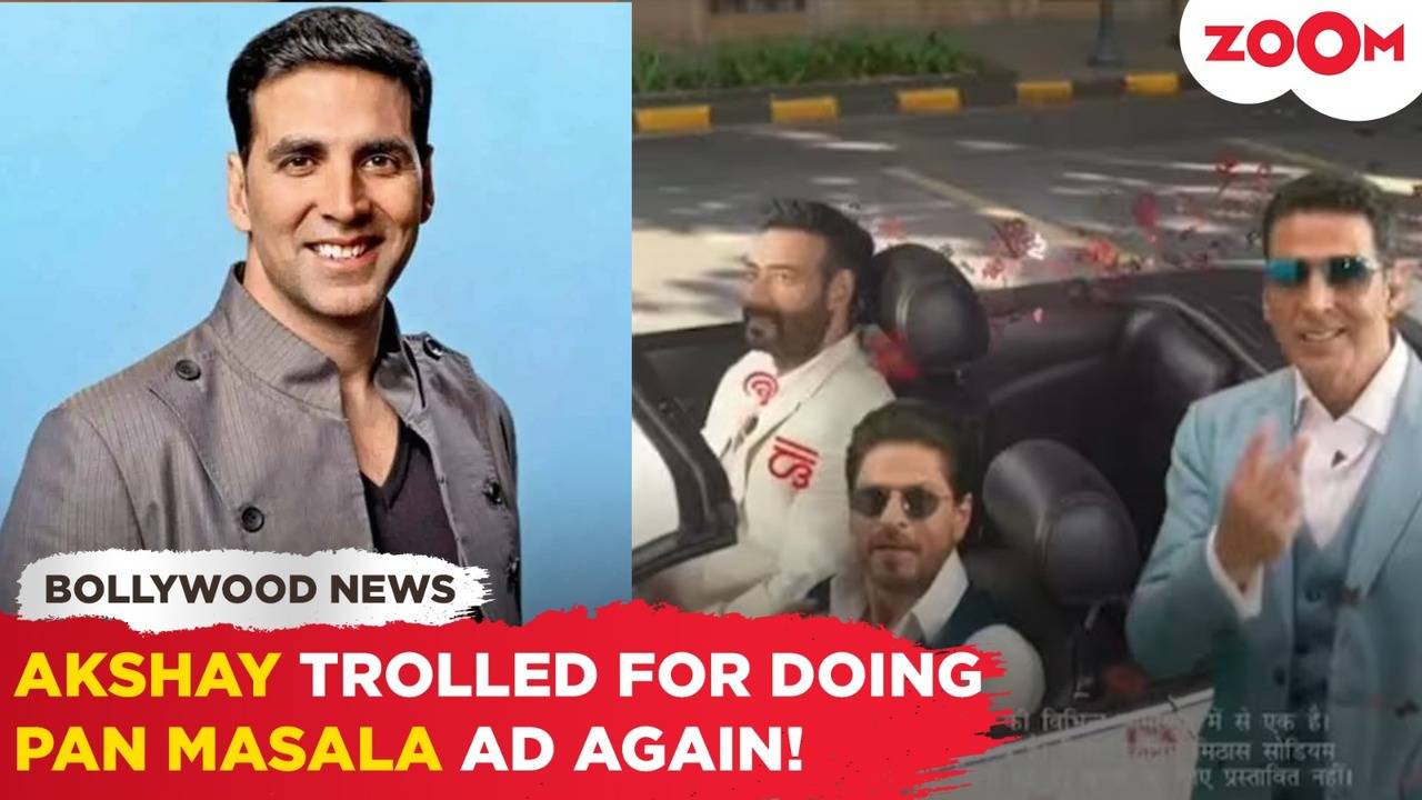 Akshay Kumar Joins Hands Again With Shah Rukh Khan And Ajay Devgn In A Pan Masala Ad Netizens 