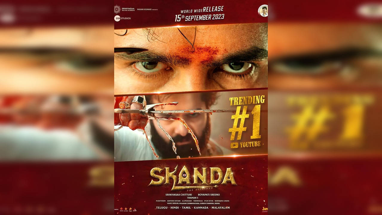 skanda movie review rating imdb