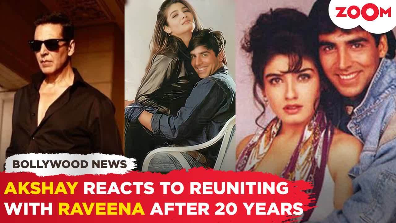 Akshay Kumar Shares His THOUGHTS On Sharing Screen With Raveena Tandon ...