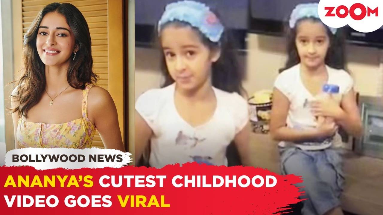 Ananya Panday Shares Video From Childhood Ad Shoot; Celebs React, News ...