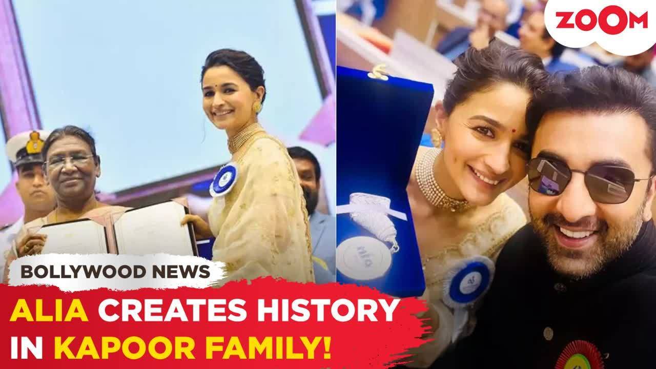 Alia Bhatt creates HISTORY in Kapoor family as she wins best actress