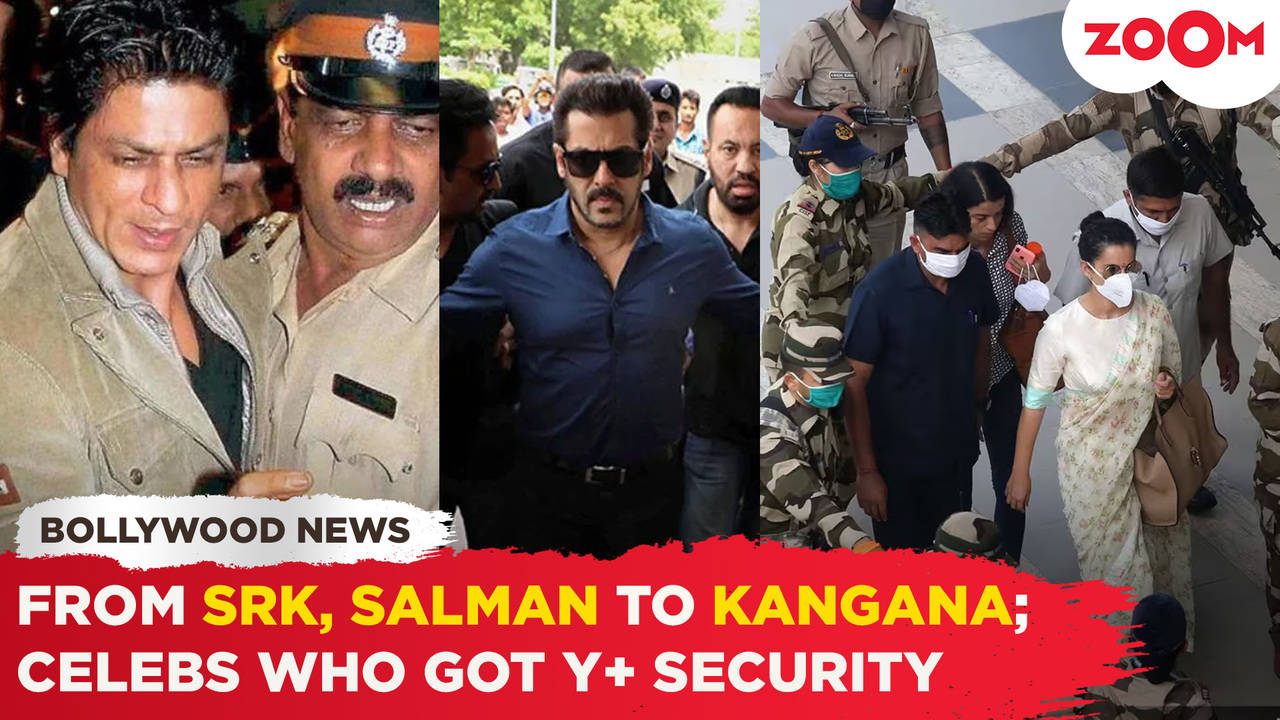 Bollywood Actors Who Have Y Security Shah Rukh Khan Kangana Ranaut