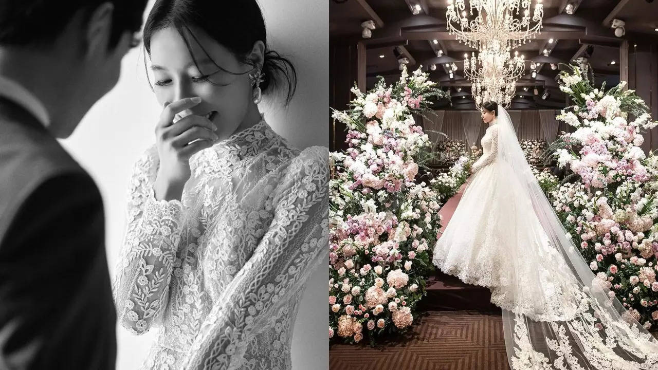 Crash Landing On You Actor Cha Chung-Hwa Ties The Knot With 'Non-Celebrity' Businessman, See Dreamy Wedding Pics