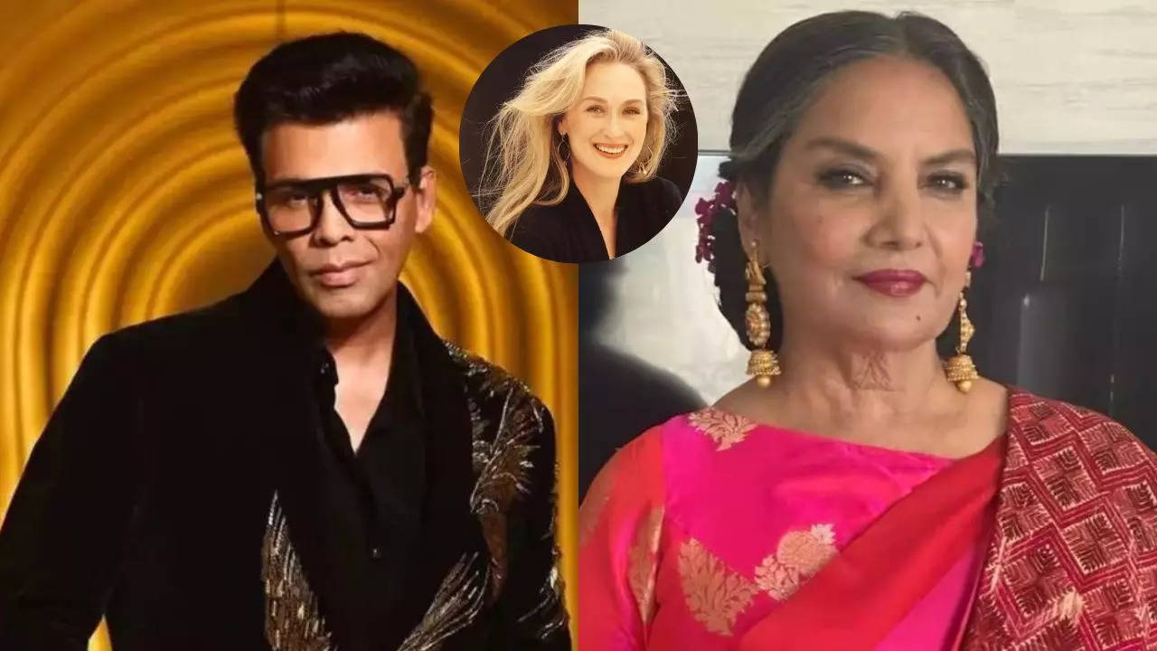 Exclusive! Karan Johar Compares Shabana Azmi To Meryl Streep During Chat With Charlize Theron: I Could Equate...